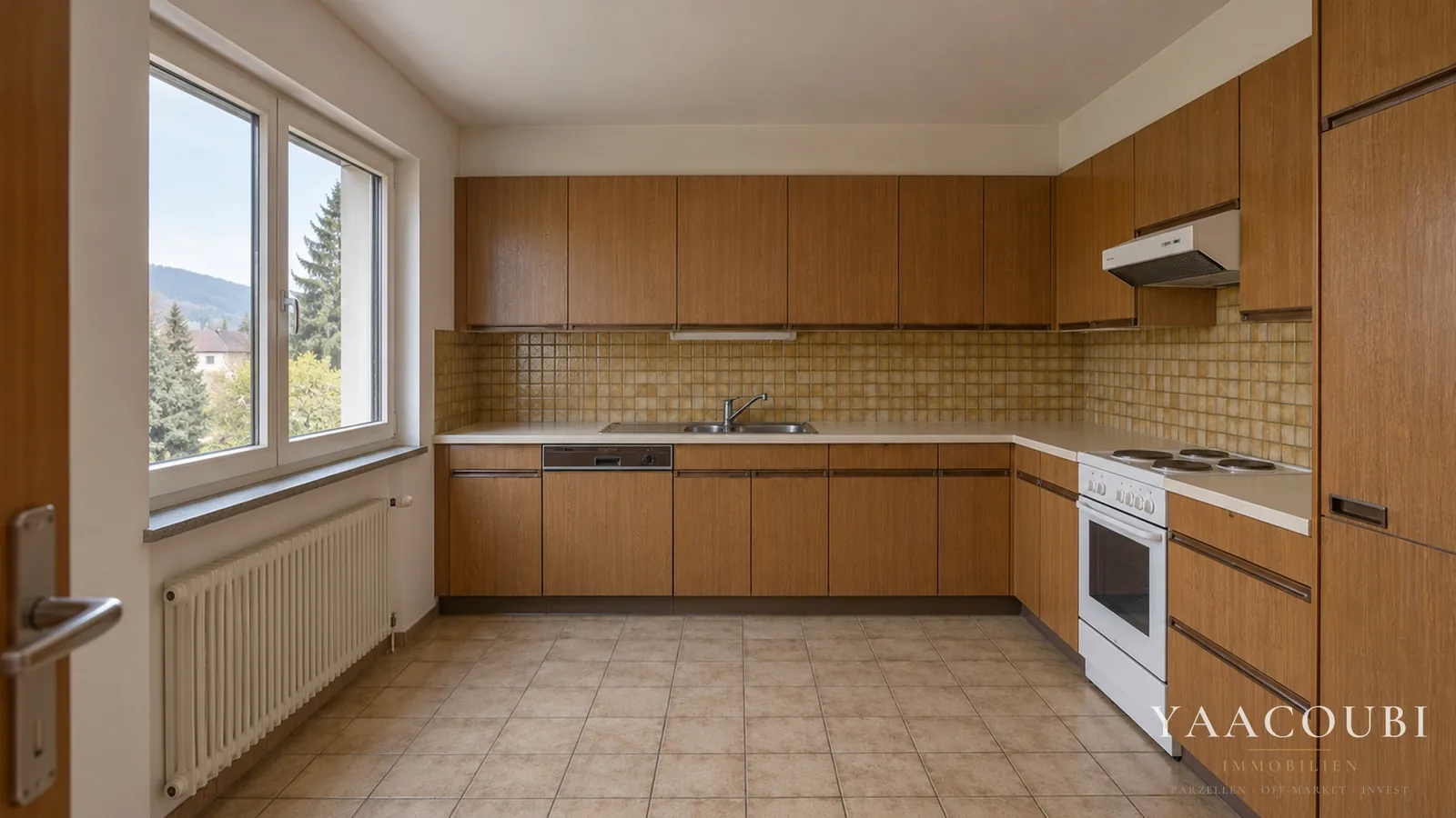 Küche einer Wohnung — Heute